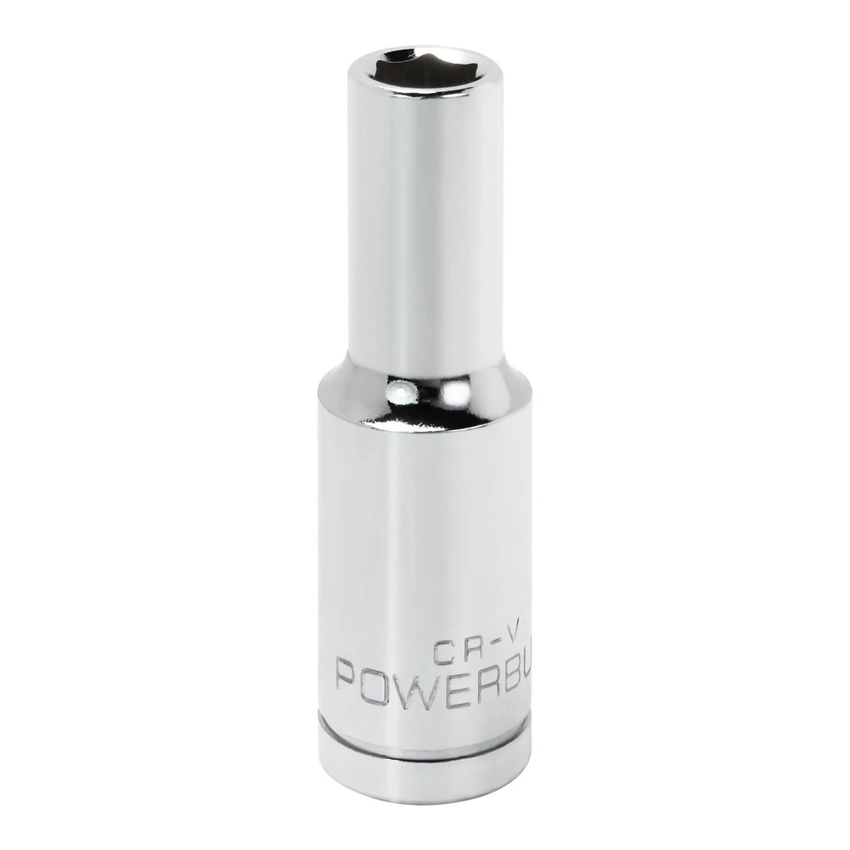Powerbuilt 1/2 Inch Drive x 3/8 Inch 6 Point Deep Socket - 642324 - Image 1 of 4