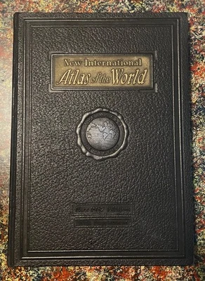 1937 New International Atlas of the World - Image 1 of 4