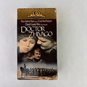 Doctor Zhivago (VHS, 1988, MGM/UA) Geraldine Chaplin/Julie Christie/Omar Shariff - Picture 1 of 7