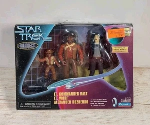 Star Trek Holodeck Series FIST FULL of DATAS Data Worf Alexander Next Gen 1998 - Picture 1 of 16