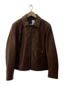 Brown Leather Jacket for Coach Riders, Size Single S - Picture 1 of 6