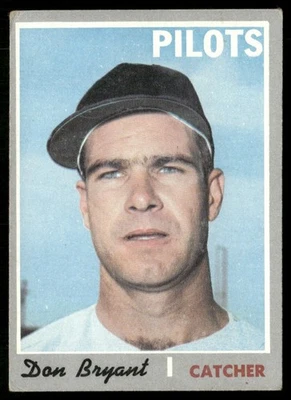 1970 Topps Don Bryant Seattle Pilots #473 - Image 1 of 2
