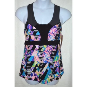 FILA SPORT Digital Mash Up Damen Performance Racerback Workout Tank Größe S - Bild 1 von 5
