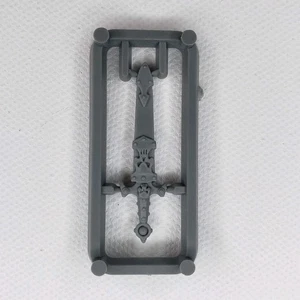 Warhammer classico CHAOS WARRIOR CHAMPION SWORD OOP 1997 Cittadella Vecchio Mondo - Foto 1 di 4