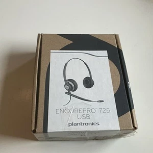 Plantronics Encore Pro 725 USB HW725 USB Headset w/ Case 203478-01 / 783M6AA - Zdjęcie 1 z 7