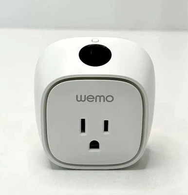 Interruptor Belkin WeMo Insight Smart Wi-Fi Hogar Control Remoto Enchufe de Alimentación F7C029 Foto 1 de 3