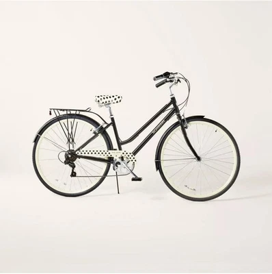 700c/28" Polka Dot Schwinn Adult Bike Cream/Black - kate spade new york x Target - Image 1 of 4