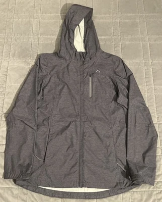 Jaqueta impermeável feminina Paradox capa de chuva tamanho grande cinza caminhada ao ar livre - Imagem 1 de 4