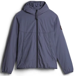 NAPAPIJRI A-AURIUST BLUE GREYAIL JACKET JACKET MEN JACKET NP0A4H9VB4D1 - Picture 1 of 5