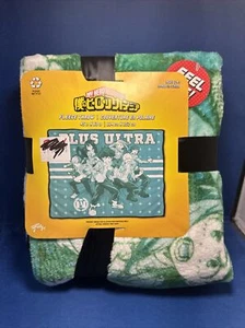 My Hero Academia Fleece Throw Blanket 45 x 60 Inches Plus Ultra New With Tags - Picture 1 of 2
