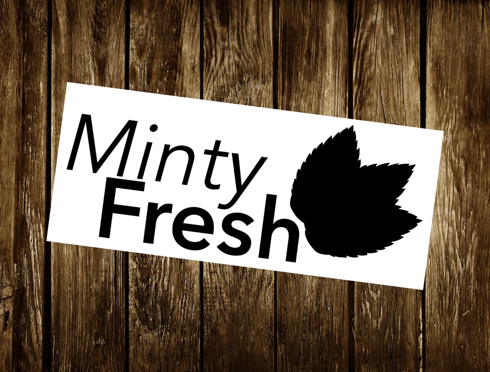 Adesivo Minty Fresh - Imagem 1 de 1