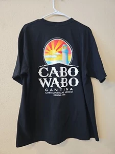 Cabo Wabo Cantina Cabo San Lucas T Shirt Men's XL Cotton Lighthouse Logo - Picture 1 of 3