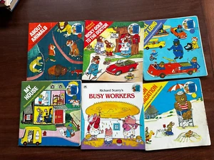Richard Scarry picture books for kids - set of 6; 70's - 80's; PB; Good - Imagen 1 de 19