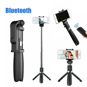 Smartphone Selfie Stick Stativ mit Bluetooth-Fernauslöser Tripod Selfie 3 in1 - Bild 1 von 17