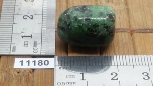 ZOISITE pierre roulée naturelle mineraux lithotherapie collection soin reiki - Picture 1 of 1