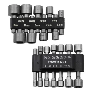 Set cacciaviti chiave esagonale interna 14 pezzi utensili prese potenti casa 5-13 mm - Foto 1 di 11