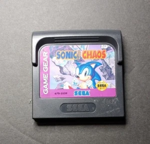 Sonic The Hedgehog Chaos (Sega Game Gear, 1993)Cartridge only, Clean, Tested - Picture 1 of 2