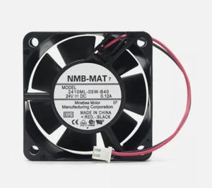 NMB 2410ML-05W-B40 6025 24V 0.12A Converter Radiator cooling Fan 2Pin - Picture 1 of 3