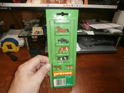 PRIMEX HO SCALE ITEM # 1732 FIGURES-ANIMALS - Image 1 of 3