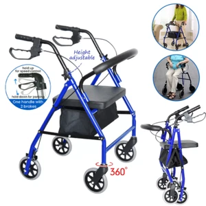 TGA Andador Marco para Caminar 4 Ruedas Ligero Aluminio Andador Ayuda Seniors SYD - Imagen 1 de 5
