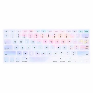 Silicone Keyboard Skin Cover for Macbook Air Pro 13 15 Retina Release 2012-2017 - Picture 1 of 69