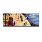 El Camion De Los Helado By Lourenco Gallery-Wrapped Canvas Art (13 In X 36 In)