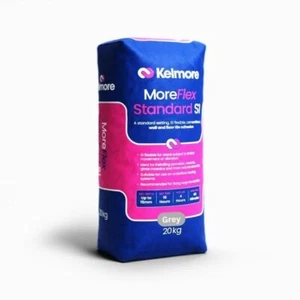 Flexible Tile Adhesive Standard Set Kelmore MoreFlex S1 For Floors + Walls 20kg - Picture 1 of 4