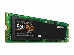 NEW Samsung SSD 860 EVO M.2 2280 1TB 1.0TB SATA III 3D NAND Internal MZ-N6E1T0BW - Picture 1 of 2