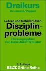 Lehrer und Schler lsen Disziplinprobleme by Dr... | Book | condition very good
