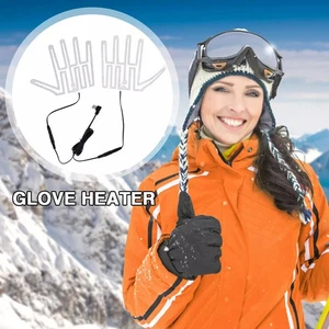 5V 2A USB-beheizbares Handschuh-Pad Winterwarmes Fünf-Finger-Handschuh-Heizk DE - Bild 1 von 12