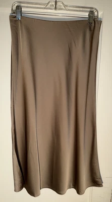 J.Crew NWT Gwyneth Slip Skirt Warm Boulder Midi Size S - Image 1 of 4