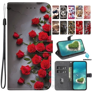 Leather Wallet Case for Nokia XR21 XR20 G10 G22 C32 G42 G21 C31 Stand Flip Cover - Picture 1 of 22