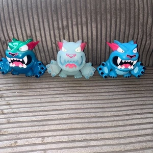 MrBeast Lab 3.5" Vinyl Figures x 3 inc Glow Panther Moose Toys - Picture 1 of 6