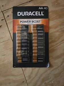 Duracell AA Batterien CopperTop Alkaline PowerBoost Batterien Allzweck 40 ct - Bild 1 von 1