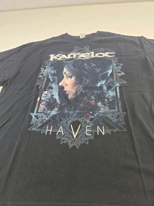 Vintage Kamelot Haven Tour Tee T-Shirt Power Metal Band Schwarz Herren 2XL - Bild 1 von 9