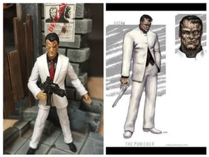 3.75 1:18 Scale custom action figures Jigsaw Punisher Marvel Universe Scale - Picture 1 of 7