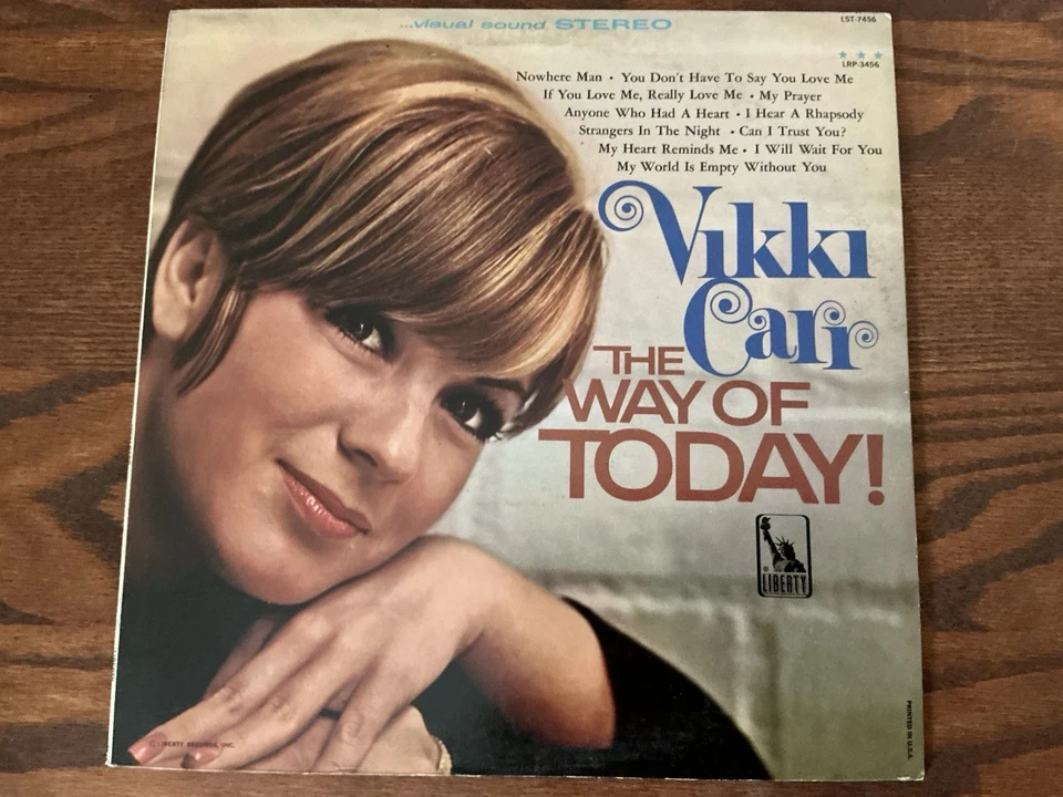 Vikki Carr 3-LP Lot – It Must Be Him / The Way of Today / For Once in My Life - Image 1 of 4