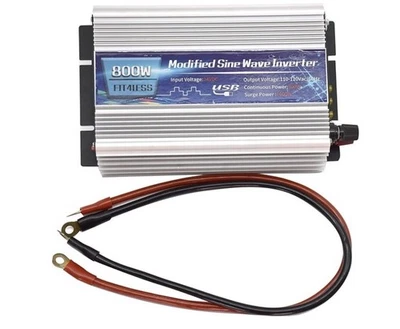 Power Inverter 800W with Dual sockets Output and USB5V 2000mA - Image 1 of 2