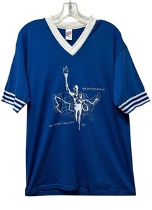 Vintage 1984 Torch Relay Olympics Soffe Graphic T-Shirt Size M NEW NOS - Bild 1 von 9