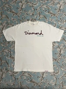 CAMISETA VINTAGE DIAMOND SUPPLY CO OG SCRIPT (XL) (BLANCA) IRON MAIDEN WIZ TEE - Imagen 1 de 13