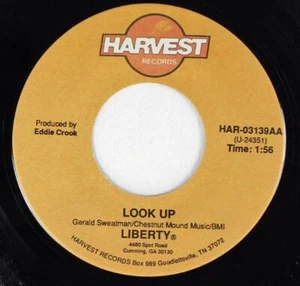 Liberty, Look Up - Same 45rpm Harvest Records Promo HAR-031339 - Picture 1 of 1