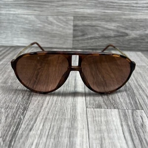 Serengeti Drivers 5295J Tortoise Gold Aviator Sunglasses Gradient Vintage Japan - Picture 1 of 11