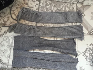 2 Paar Stulpen Kinder Beinstulpen Mädchen Beinwärmer Armstulpen Baumwollmischung - Bild 1 von 1