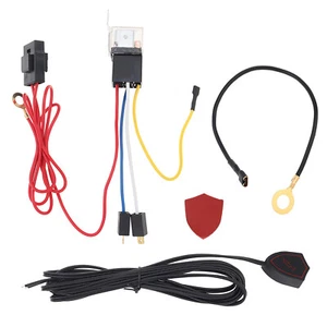 Universal 12V Car Truck Motorcycle Air Horn Relay Wiring Harness Kit 40 AMP - Picture 1 of 11