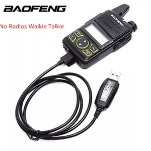 Cavo di programmazione USB + Firmware CD per Baofeng BF-T1 BF-9100 Radio Walkie Talkie - Foto 1 di 5