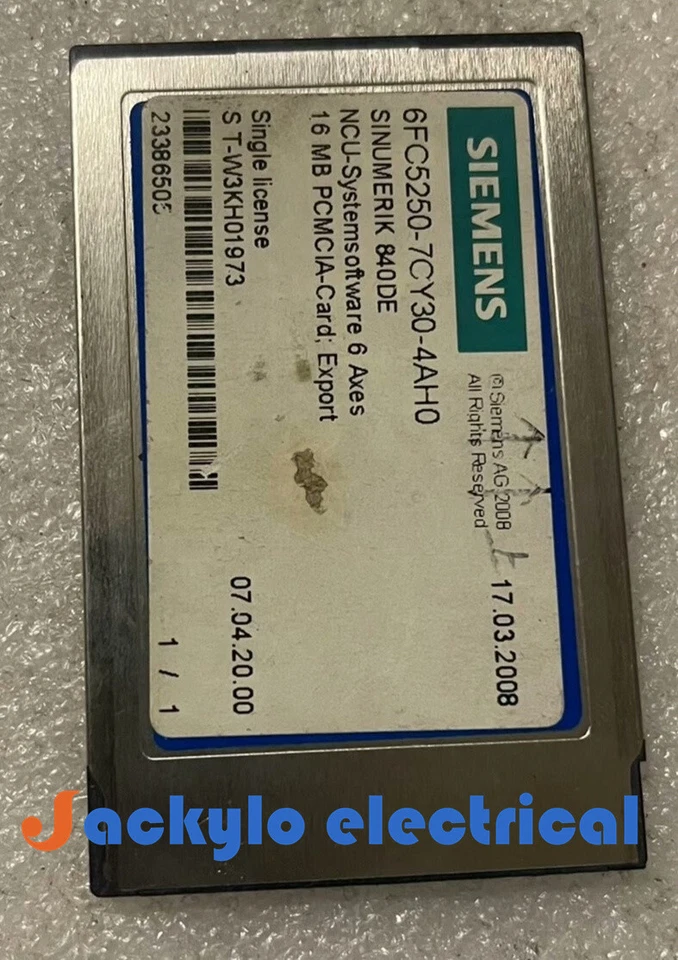 1PCS NEW 6FC5250-7CY30-4AH0 840DE (by Fedex or DHL) #U3939D YG - Image 1 of 3