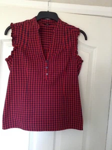 Ladies M & C Sleeveless Blouse size 12 in excellent condition . - Picture 1 of 4