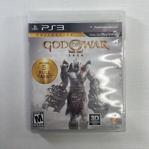 God of War Saga Collection (Sony Playstation 3, 2012) PS3 2-Discs No Inserts