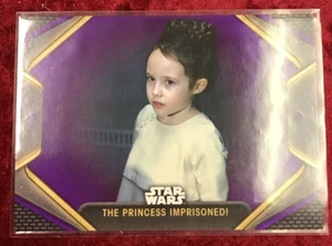 2023 STAR WARS: OWK PURPLE PARALLEL #26 "THE PRINCESS IMPRISONED!" - Picture 1 of 10
