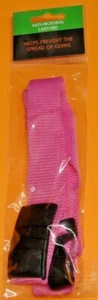 Cordón separable ajustable antimicrobiano de alta calidad 36" rosa con clip - Imagen 1 de 6